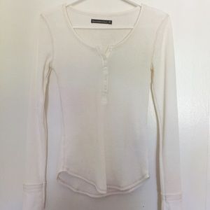 abercrombie and fitch long sleeve henley shirt